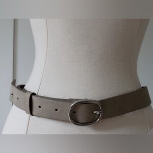 Banana Republic Taupe Synthetic Leather Belt